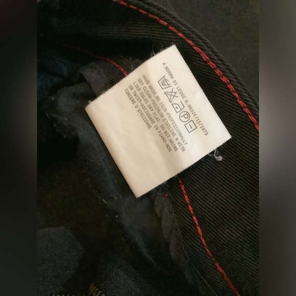 Giorgio Armani / Emporio Armani %100 Cashmere  5 pocket jeans Sz. 36x29 - Picture 7 of 11